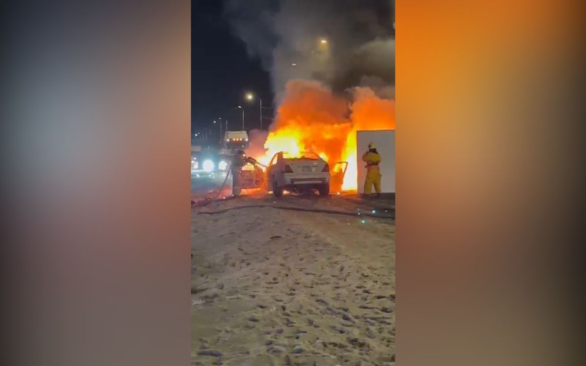 На трассе Атырау–Уральск произошла смертельная авария (видео)