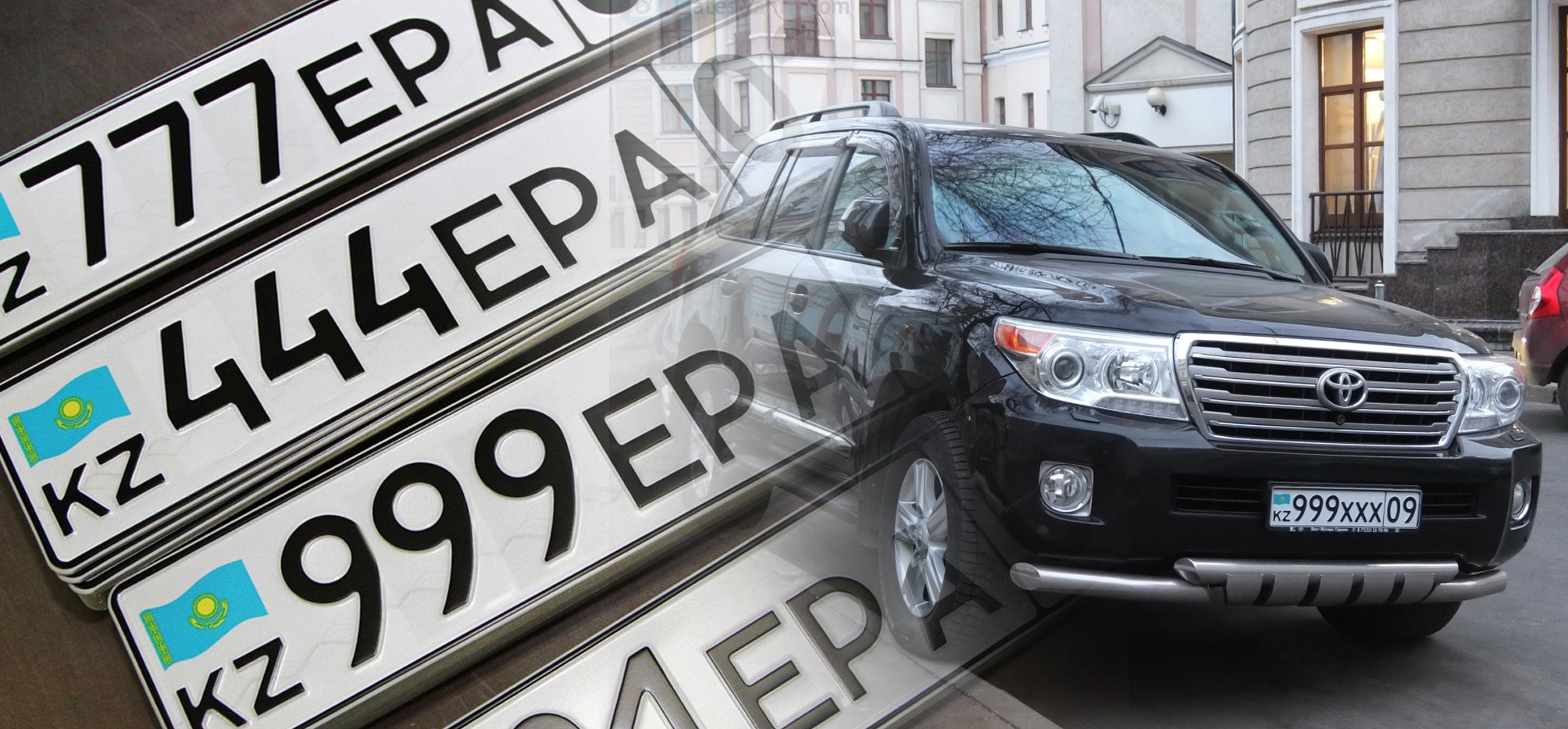 Как забронировать «красивый» номер на авто в Казахстане и кому его можно подарить