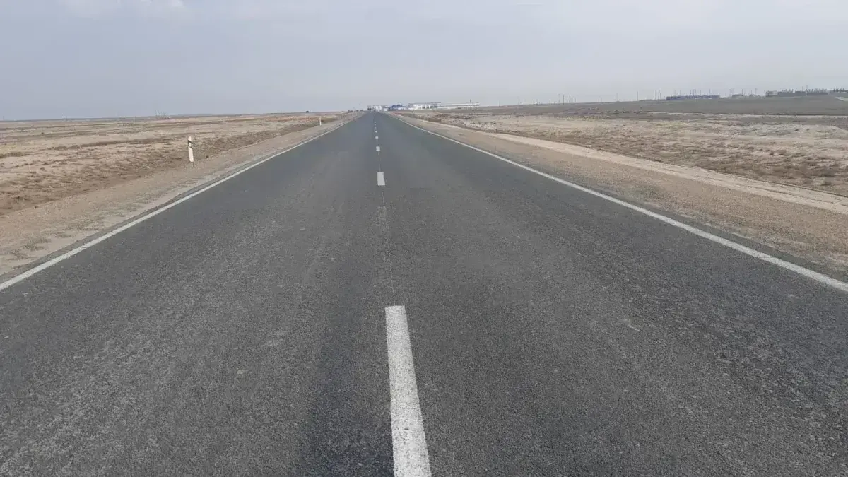 В Мангистау открыли трассу к границе Узбекистана