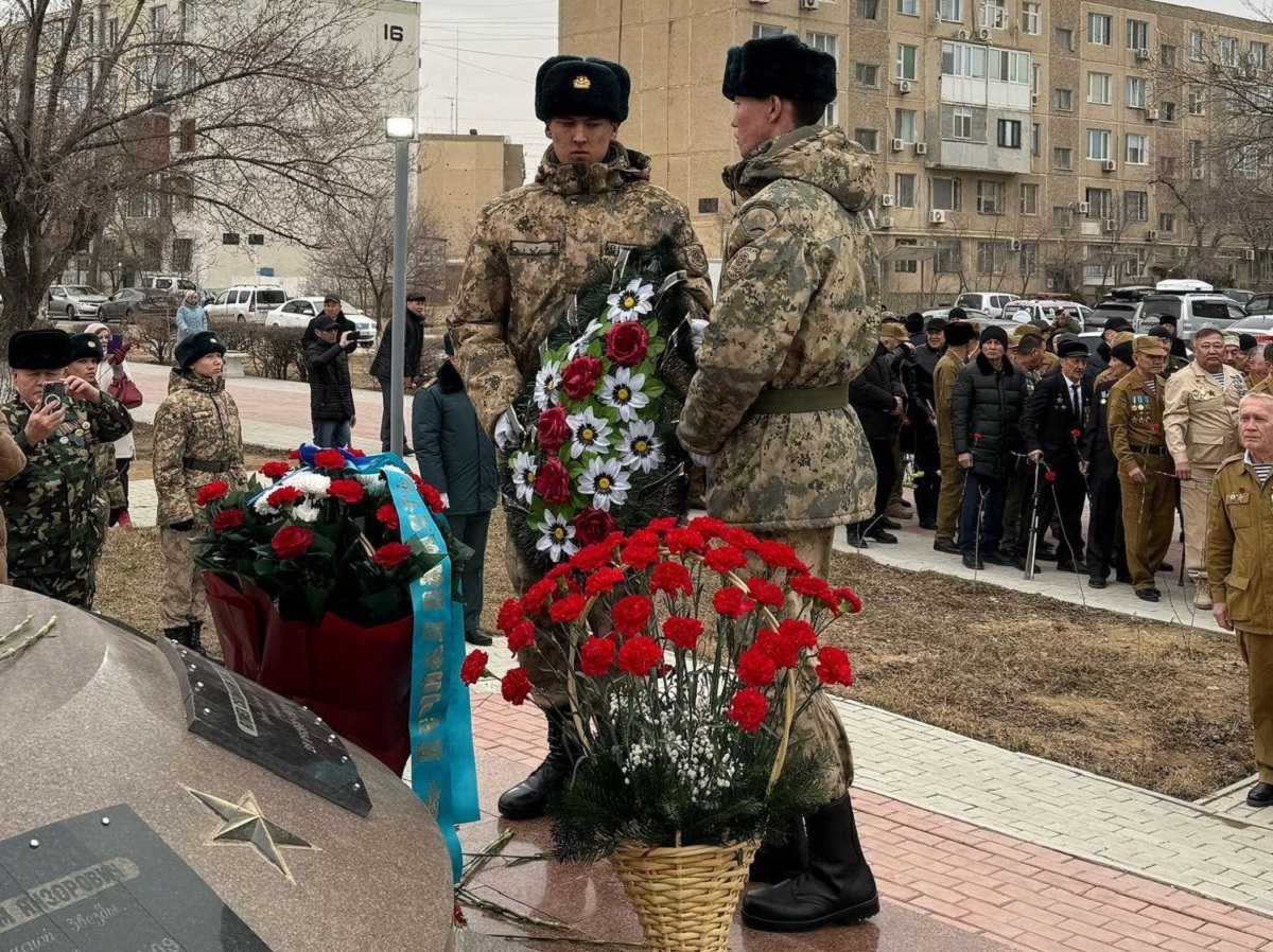 В Актау возложат цветы в память о погибших на войне в Афганистане