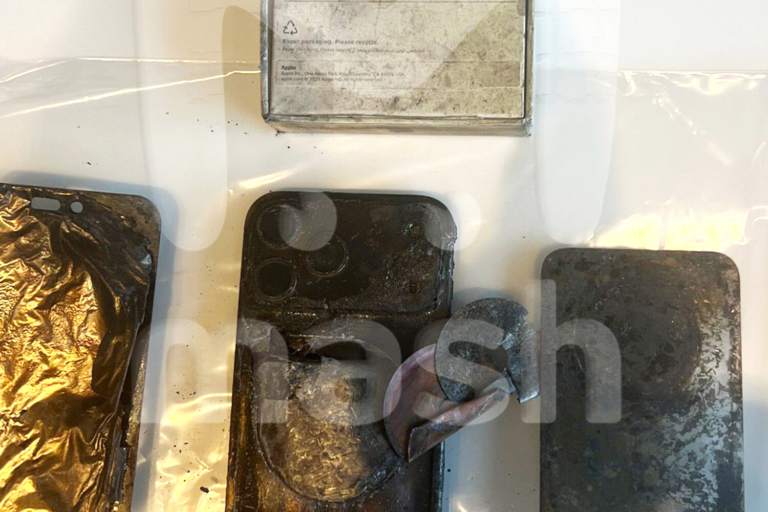 У русскоговорящей туристки сгорел новый iPhone и уничтожил вещи на 2 млн рублей