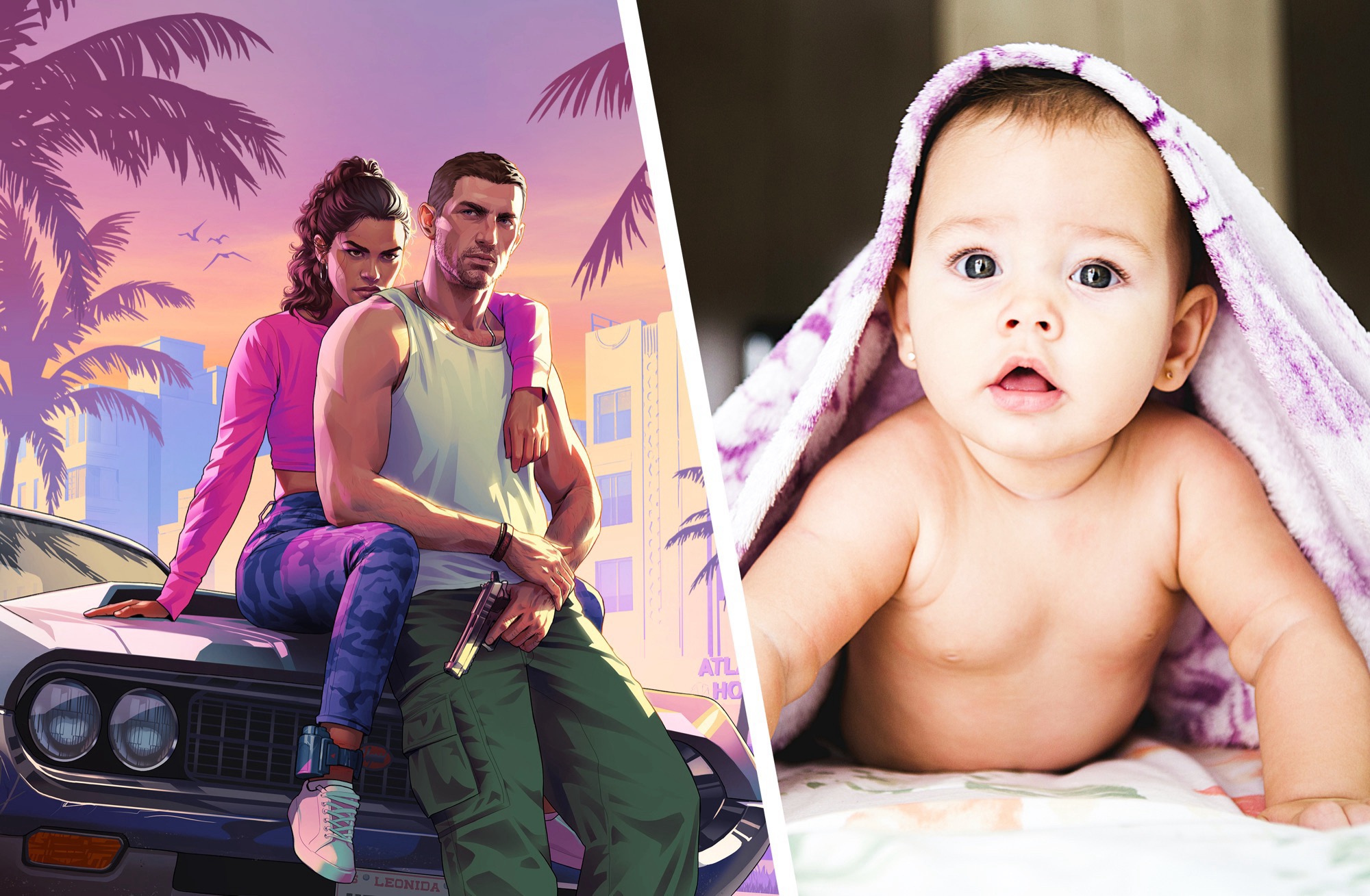 Родителям, чей ребенок родится в день выхода GTA VI, пообещали бонус