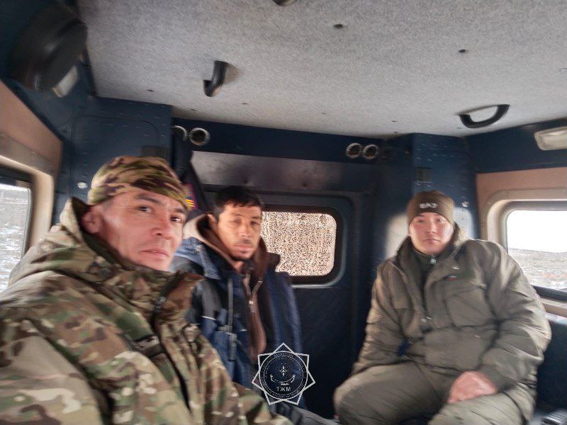 В Бейнеуском районе двух мужчин вернули в цивилизацию с помощью дрона