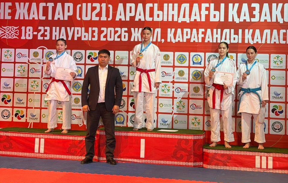 Мангистауские каратисты завоёвывают медали в Караганде
