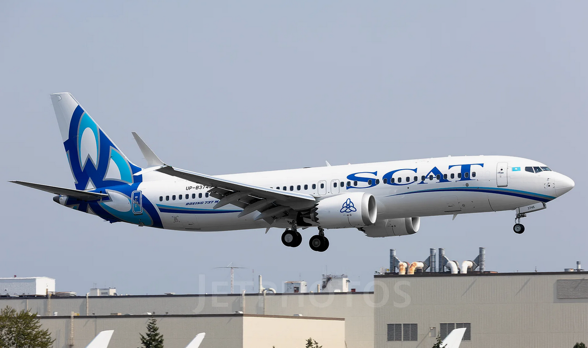 Авиакомпания SCAT усиливает флот новыми Boeing 737 MAX 8