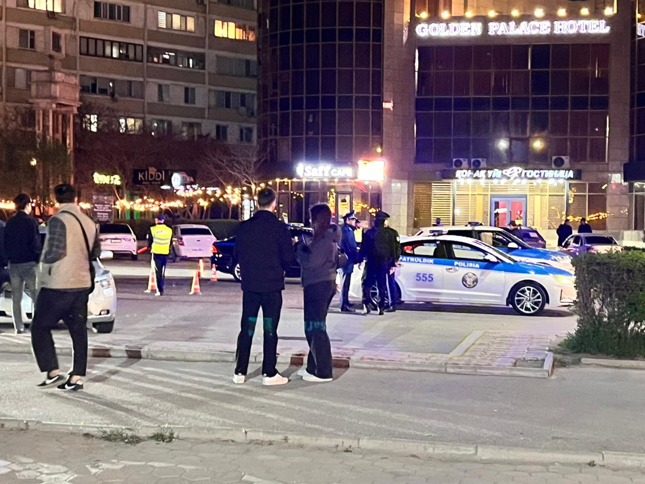 Патрули и перекрытая дорога: почему полиция усилила контроль в Актау