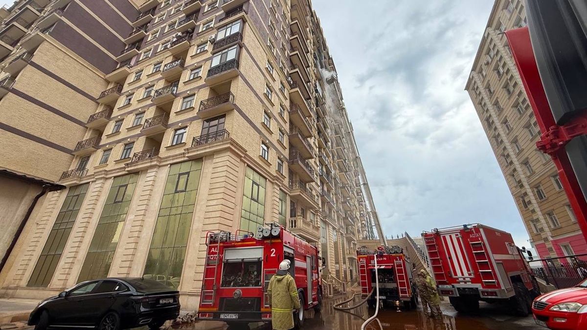 Фото ДЧС Мангистауской области