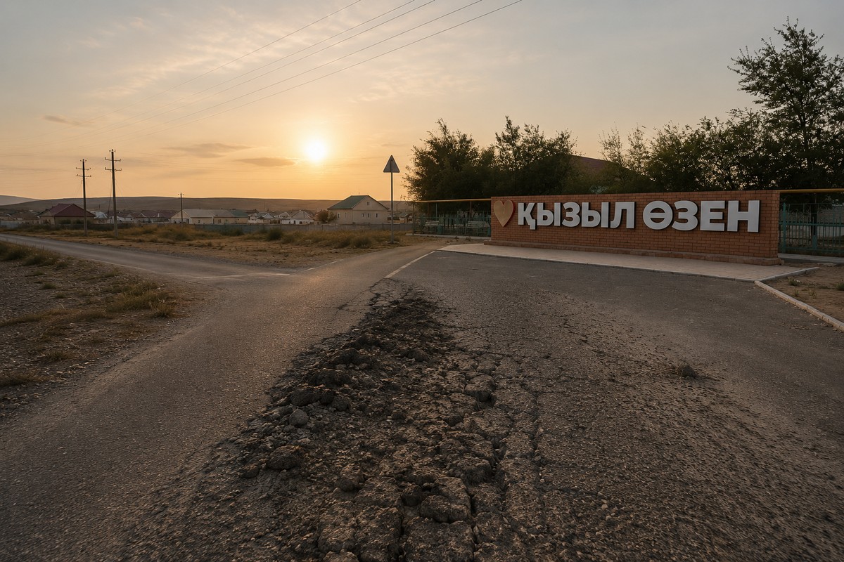 Вода с перебоями, дорога разбита: что происходит в одном из сёл Мангистау