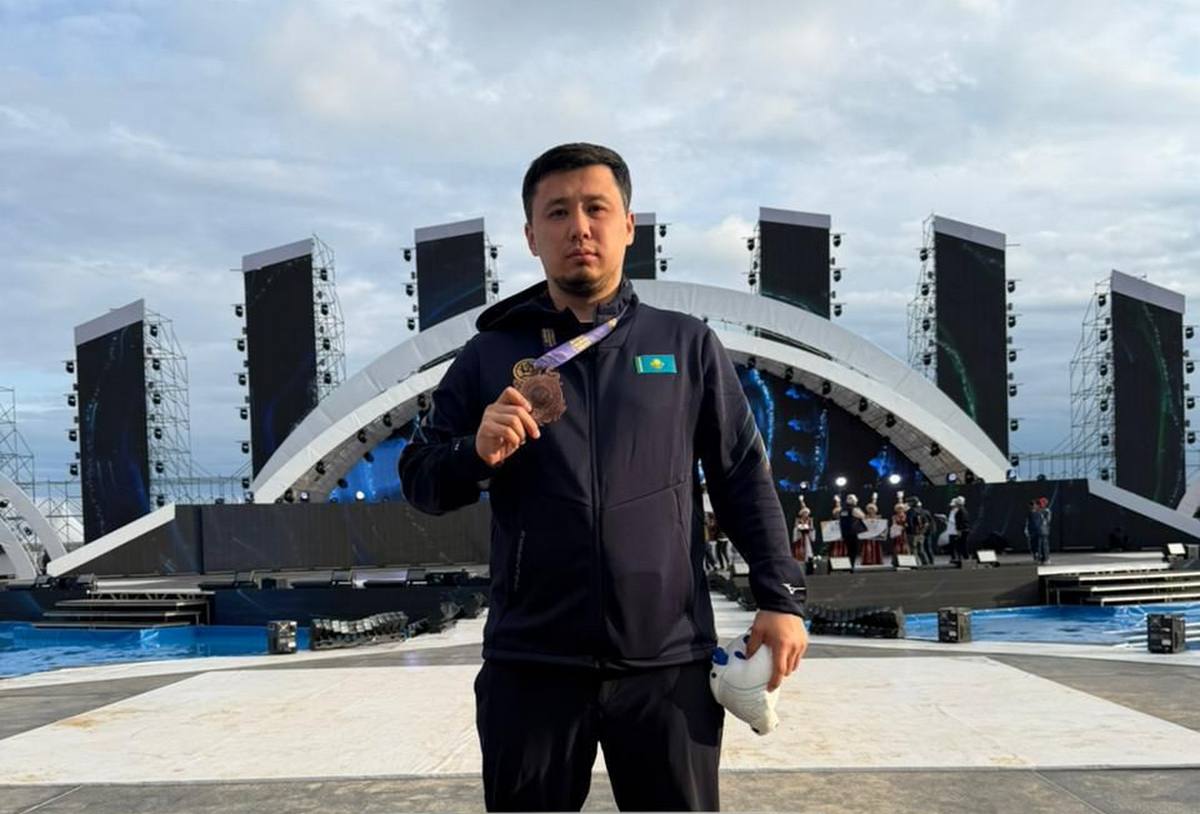 An Aktau horse won bronze at the World Nomad Games