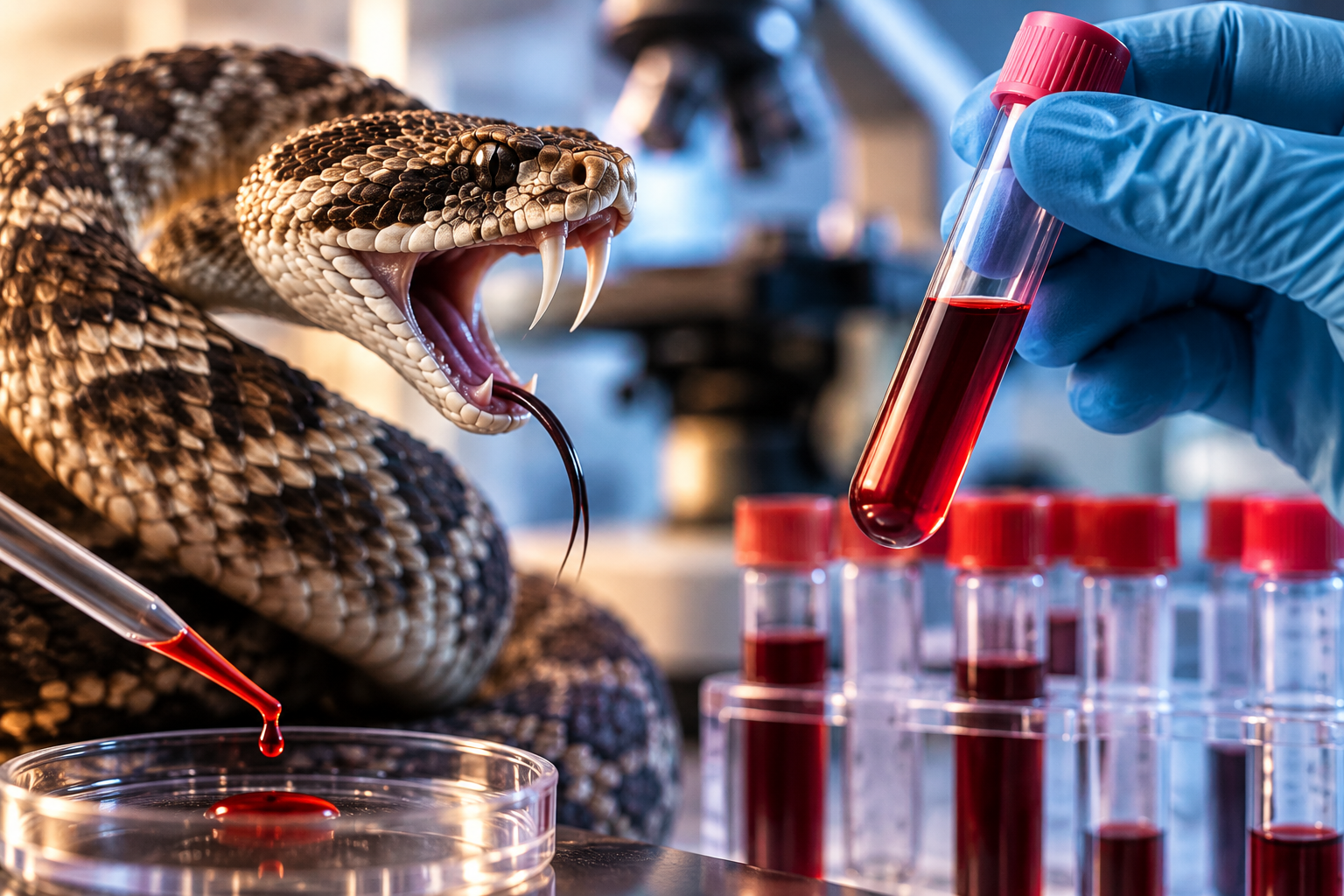 Researchers find a new way to neutralize snake venom after bites