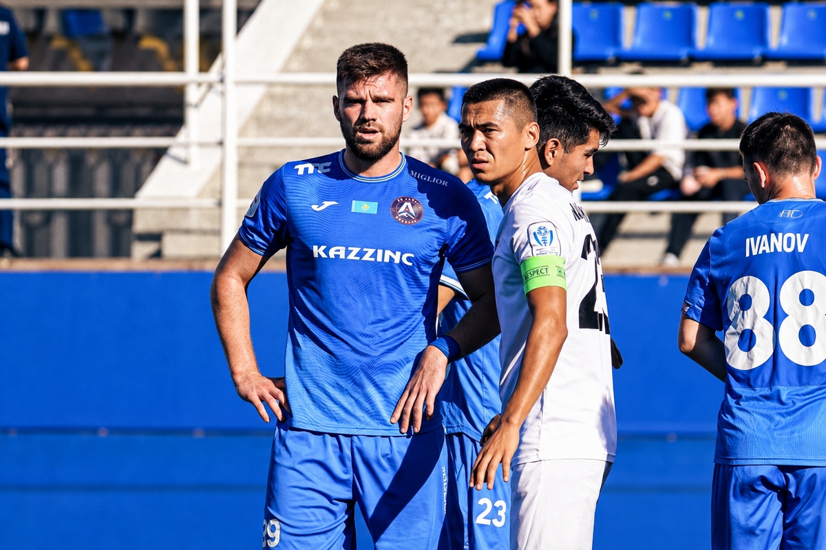 Kazakhstan: Football club Kaspiy secures late victory in Aktau