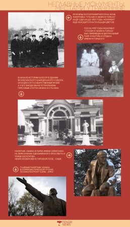 Сколько в Казахстане памятников Ленину