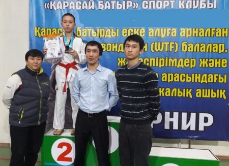 С республиканского турнира по таеквондо мангистаусцы вернулись с пятью медалями