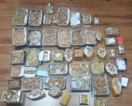 Золото на 253 миллиона тенге изъяли у гражданки Кыргызстана в аэропорту Астаны