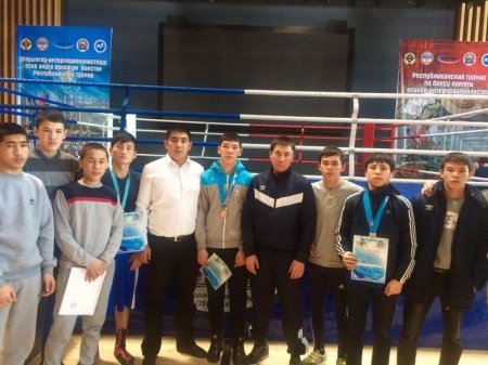 Боксеры из Мангистау завоевали четыре медали на республиканском турнире в Караганде
