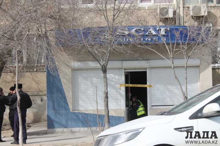 В Актау ограбили кассу авиакомпании SCAT