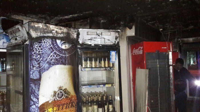 В продуктовом магазине в 13 микрорайоне Актау произошло возгорание