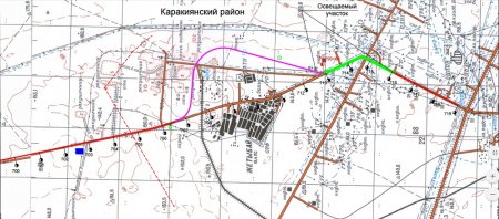На освещение автомобильной дороги Бейнеу-Актау планируют затратить 100 миллионов тенге