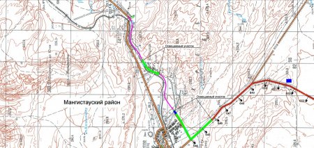 На освещение автомобильной дороги Бейнеу-Актау планируют затратить 100 миллионов тенге
