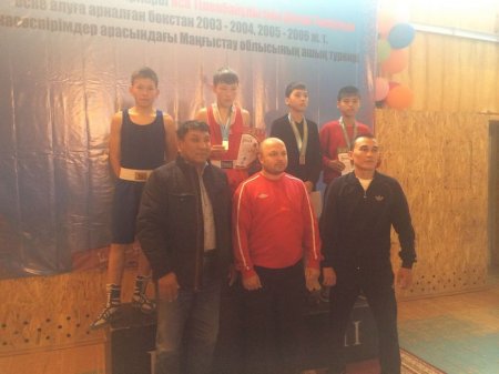 Мангистауские спортсмены завоевали 11 золотых медалей на юношеском первенстве по боксу