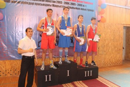 Мангистауские спортсмены завоевали 11 золотых медалей на юношеском первенстве по боксу