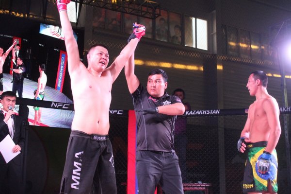 Азамат Абилов из Актау вышел в финал турнира по смешанным боям «NFC West Kazakhstan»