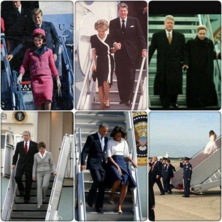 Фотография показала, чем Трамп отличается от пяти своих предшественников