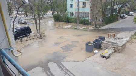 Потоп в 3 мкр ВИДЕО