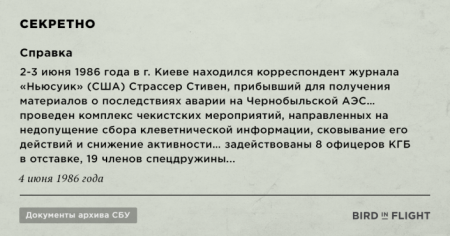 Рассекречены документы КГБ о чернобыльской аварии