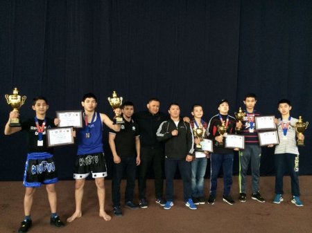 Спортсмены из Мангистау завоевали восемь медалей на республиканском турнире по тайскому боксу в Шымкенте