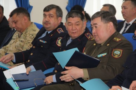 Вопросы пресечения участия жителей региона в террористической деятельности обсудили в КНБ Мангистау