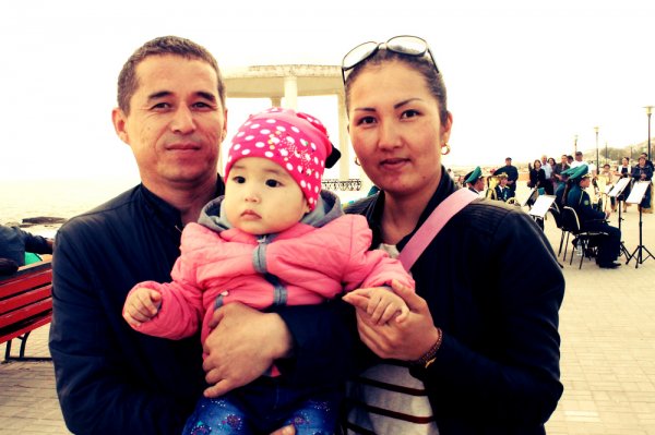 Концерт духового оркестра прошел в канун Дня Победы на набережной 15 микрорайона Актау