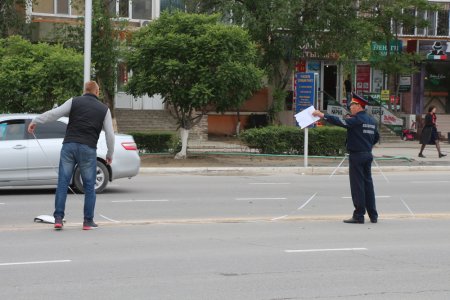 В Актау на пешеходном переходе сбили женщину