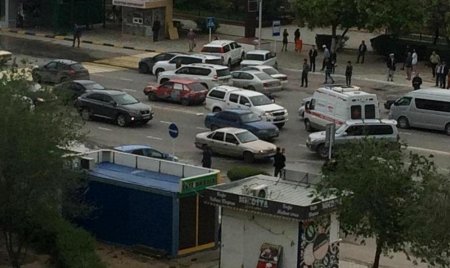 В Актау на пешеходном переходе сбили женщину