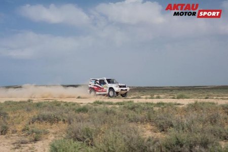 Экипаж №222 команды Aktau Motorsport удерживает третью строчку в рейтинге автомобилей категории Т2 на Rally Kazakhstan-2017