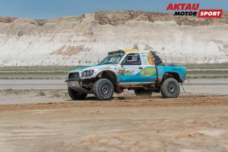 Экипаж №222 команды Aktau Motorsport удерживает третью строчку в рейтинге автомобилей категории Т2 на Rally Kazakhstan-2017