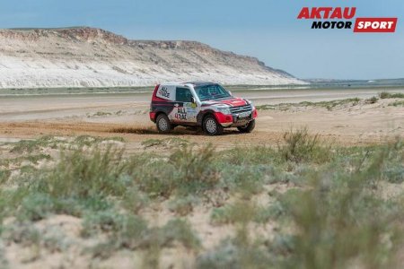 Экипаж №222 команды Aktau Motorsport удерживает третью строчку в рейтинге автомобилей категории Т2 на Rally Kazakhstan-2017