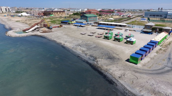 Список городских и частных пляжей Актау