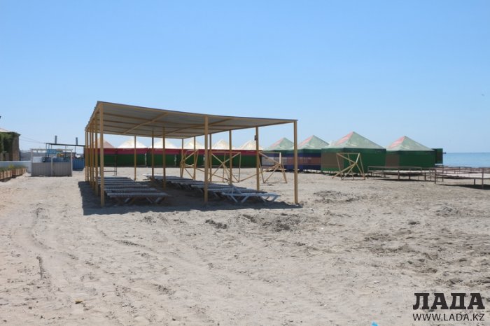Список городских и частных пляжей Актау