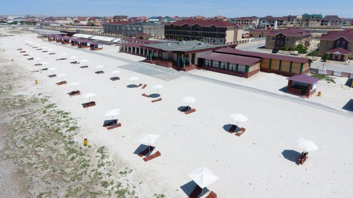 Список городских и частных пляжей Актау