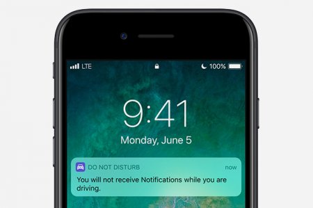 Водители не увидят сообщения на своём iPhone за рулём