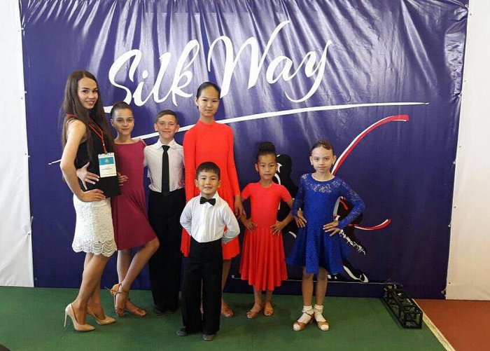 Шестеро танцоров представили Актау на международном турнире Silk Way в Астане