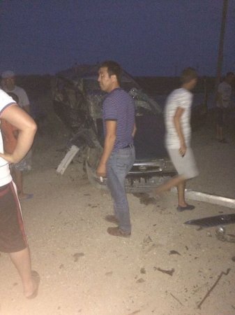 Авария в районе Приморского...