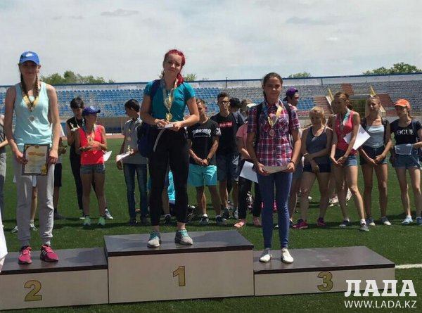Актауские легкоатлеты завоевали 12 медалей на республиканском турнире