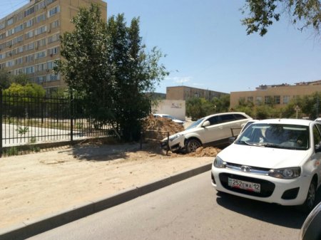 Неудачно въехал