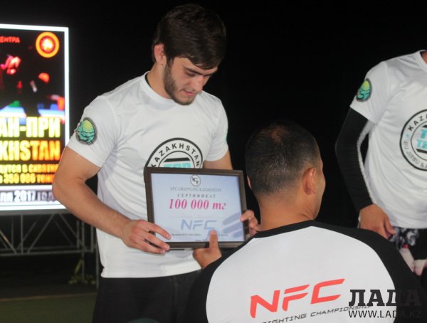 В Актау определили обладателя гран-при NFC Grappling Kazakhstan