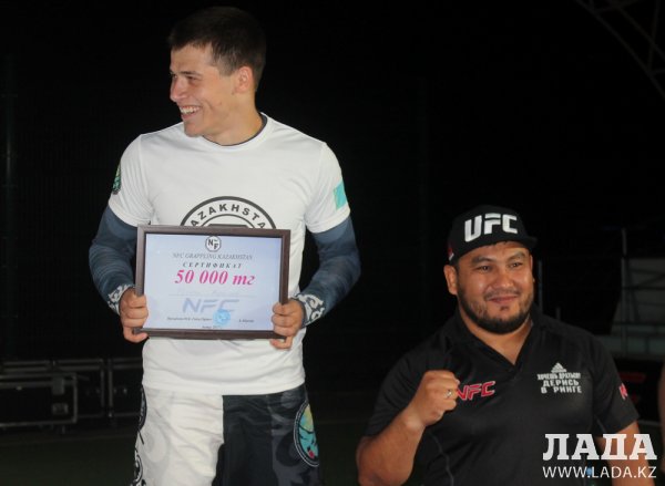 В Актау определили обладателя гран-при NFC Grappling Kazakhstan