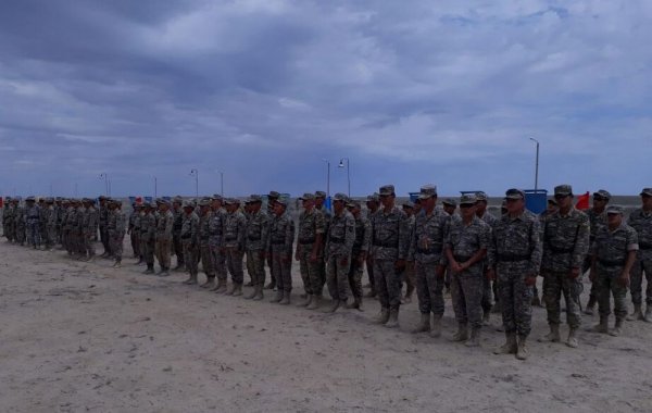 Ракетные войска и артиллерия начали подготовку к «Арми-2017» в Мангистау