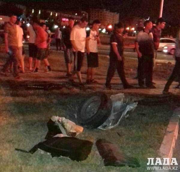 Стали известны подробности ночного ДТП в центре Актау
