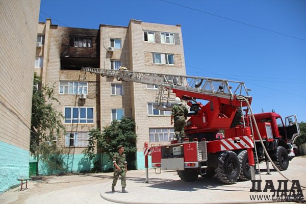 Врачи рассказали о состоянии пострадавшей во время пожара в 5 микрорайоне Актау